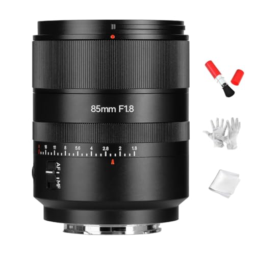 7artisans 85mm F1.8 Vollformat-AF-Autofokus-Porträtobjektiv, schnelle Fokussierung, große Blende, mit anpassbarer Taste, kompatibel mit Sony E-Mount-Kameraobjektiven wie Sony a7, a7C, a7RIII, a7RIV 7artisans 85mm F1.8 Vollformat-AF-Autofokus-Porträtobjektiv, schnelle Fokussierung, große Blende, mit anpassbarer Taste, kompatibel mit Sony E-Mount-Kameraobjektiven wie Sony a7, a7C, a7RIII, a7RIV von 7artisans