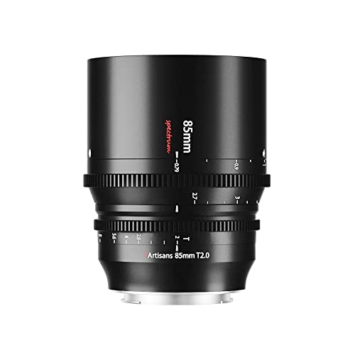 7artisans 85mm T2.0 große Blende Vollformat Cine-Objektiv kompatibel für Sony E-Mount, manueller Fokus geringe Verzeichnung Kino-Objektiv spiegellose Kameras für Sony A7-Serie, schwarz 7artisans 85mm T2.0 große Blende Vollformat Cine-Objektiv kompatibel für Sony E-Mount, manueller Fokus geringe Verzeichnung Kino-Objektiv spiegellose Kameras für Sony A7-Serie, schwarz von 7artisans