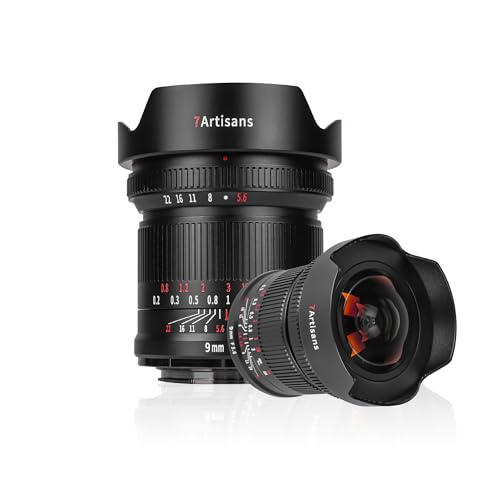 7artisans 9mm F5.6 Full-Frame 132 °Weitwinkelobjektiv,Nahezu Null -Ververzerrung,Minimaler Fokussierungsabstand von 0,2 m,Kompatibel für Nikon Z5 Z6 Z7 Z6II Z7II Z9,Schwarz 7artisans 9mm F5.6 Full-Frame 132 °Weitwinkelobjektiv,Nahezu Null -Ververzerrung,Minimaler Fokussierungsabstand von 0,2 m,Kompatibel für Nikon Z5 Z6 Z7 Z6II Z7II Z9,Schwarz von 7artisans
