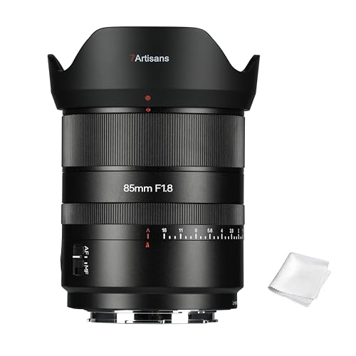 7artisans AF 85mm F1.8 Vollformat Porträt Objektiv, Autofokus Große Blende, AF/MF-Schalter und anpassbare Taste, Kompatibel mit L Mount Kamera S5II S5IIX S9 S5D S1 S1R S1H FP FPL SL2 SL3 7artisans AF 85mm F1.8 Vollformat Porträt Objektiv, Autofokus Große Blende, AF/MF-Schalter und anpassbare Taste, Kompatibel mit L Mount Kamera S5II S5IIX S9 S5D S1 S1R S1H FP FPL SL2 SL3 von 7artisans