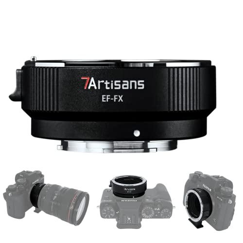7artisans EF-FX Objektiv Adapter Für Canon EF Objektiv auf Fujifilm Autofokus Adapter für Fujifilm X-Mount APS-C Kameras X-H X-T X-PRO und mehr. von 7artisans
