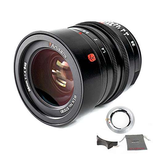 7artisans Leica M-Mount Prime Objektiv für Leica SL, TL, CL-Serie Kameras, 35 mm, F1.4 Full Frame manueller Fokus von 7artisans