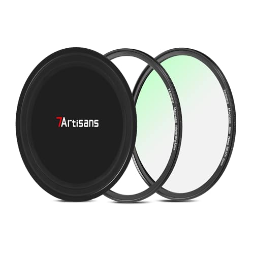 7artisans Nano-Magnetfilter UV-Filter ND-Lichtreduktionsfilter/CPL-Polarisationsfilter/GND-Verlaufsfilter/Black Mist 1/4 Porträtfotografiefilter geeignet für Objektiv(82mm Black Mist 1/4) von 7artisans