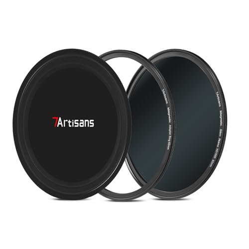 7artisans Nano-Magnetfilter UV-Filter ND-Lichtreduktionsfilter/CPL-Polarisationsfilter/GND-Verlaufsfilter/Black Mist 1/4 Porträtfotografiefilter geeignet für Objektiv(82mm ND1000) von 7artisans