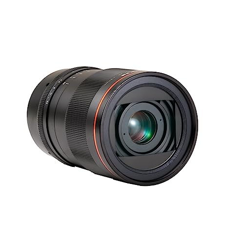 Brightin Star 60 mm F2.8 2X Makro Manueller Fokus Prime Objektiv für Nikon Z-Mount spiegellose Kameras, APS-C MF Große Blende Festobjektiv, kompatibel mit Z-6II, Z-7II, Z5, Z50, Z9, Z50, Z-FC, Z30 von 7artisans