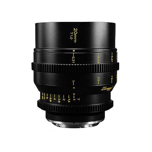 Mitakon Optics Speedmaster 20 mm T1.0 S37 Cine Objektiv für Fuji X Mount Kamera, Manueller Fokus Objektiv Mitakon Optics Speedmaster 20 mm T1.0 S37 Cine Objektiv für Fuji X Mount Kamera, Manueller Fokus Objektiv von 7artisans