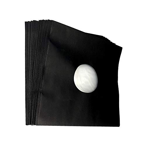 12" Schallplatten LP-Innenhülle schwarz gefüttert (50 Stück Pack) von 7even