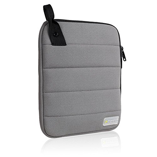 7evenColor Tablet-Sleeve/Schutzhülle -Case für iPad u. andere 10" Tablets grau von 7even