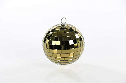 Spiegelkugel 10cm gold // Discokugel - Mirrorball 10cm gold Spiegelkugel 10cm gold // Discokugel - Mirrorball 10cm gold von 7even
