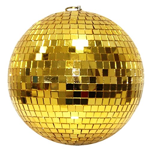 Spiegelkugel 20cm gold // Discokugel - Mirrorball 20cm gold von 7even