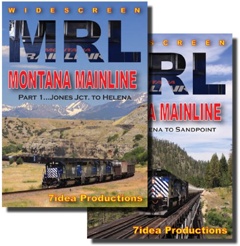 Montana Rail Link, Montana Mainline, 2 DVD Set: Jones Junction to Helena, Hel... Montana Rail Link, Montana Mainline, 2 DVD Set: Jones Junction to Helena, Hel... von 7idea Productions