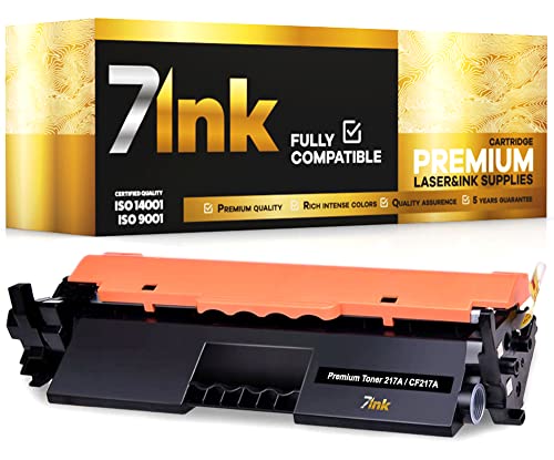 7ink Premium Toner Ersatz kompatibel zu HP CF217A 17A für HP Laserjet Pro M102A M102W HP Laserjet Pro MFP M130a M130nw M130fn M130fw Drucker Schwarz von 7ink
