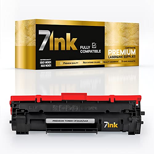 7ink Premium XXL Toner Ersatz kompatibel zu HP CF244A 44A fur HP Laserjet Pro MFP M28a MFP M28w M15a M15w Drucker Schwarz MIT Chip von 7ink