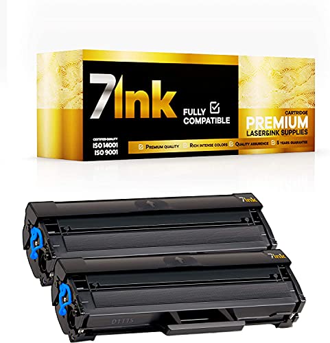 7ink Replacement for Samsung MLT-D111S Toner for Printer Samsung Xpress M2020 M2020W M2021W M2022 M2022W M2026 M2026W M2070 M2070F M2070FW M2070W M2078W (Black) New Chip! von 7ink