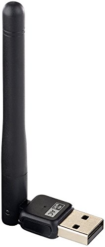 7links USB WiFi Antenne: Mini-USB-WLAN-Stick mit 3-dBi-Antenne, 2,4 & 5,0 GHz, bis 650 Mbit/s (WLAN Empfänger, WLAN USB Adapter, Verstärker) von 7links