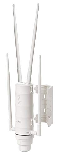 7links WLAN Antenne: Wetterfester Outdoor-WLAN-Repeater mit 1.200 Mbit/s, für 2,4 & 5 GHz (WLAN Antenne außen, WiFi Antenne Outdoor, Verstärker Außenbereich) von 7links