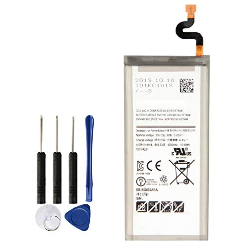 7XINbox 3.85V 4000mAh EB-BG892ABA Ersatz-Akku für Samsung Galaxy S8 Active SM-G8920 G892F G892A G892L G892 G892V SM-G892L von 7xinbox