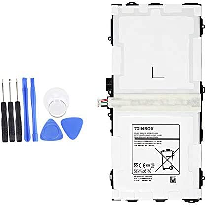 7XINbox EB-BT800FBU EB-BT800FBE EB-BT800FBC EB-BT800FBB EB-BT800FBJ Batterie Ersatz für Samsung Galaxy Tab S 10,5 SM-T800 SM-T800 SM-T801 SM-T805 SM-T807(3,8V 7900mAh) von 7xinbox