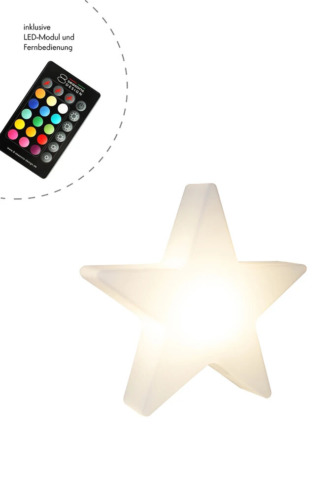8 Seasons Design Dekoleuchte Shining Star LED RGB 40 cm weiß 8 Seasons Design Dekoleuchte Shining Star LED RGB 40 cm weiß von 8 seasons design