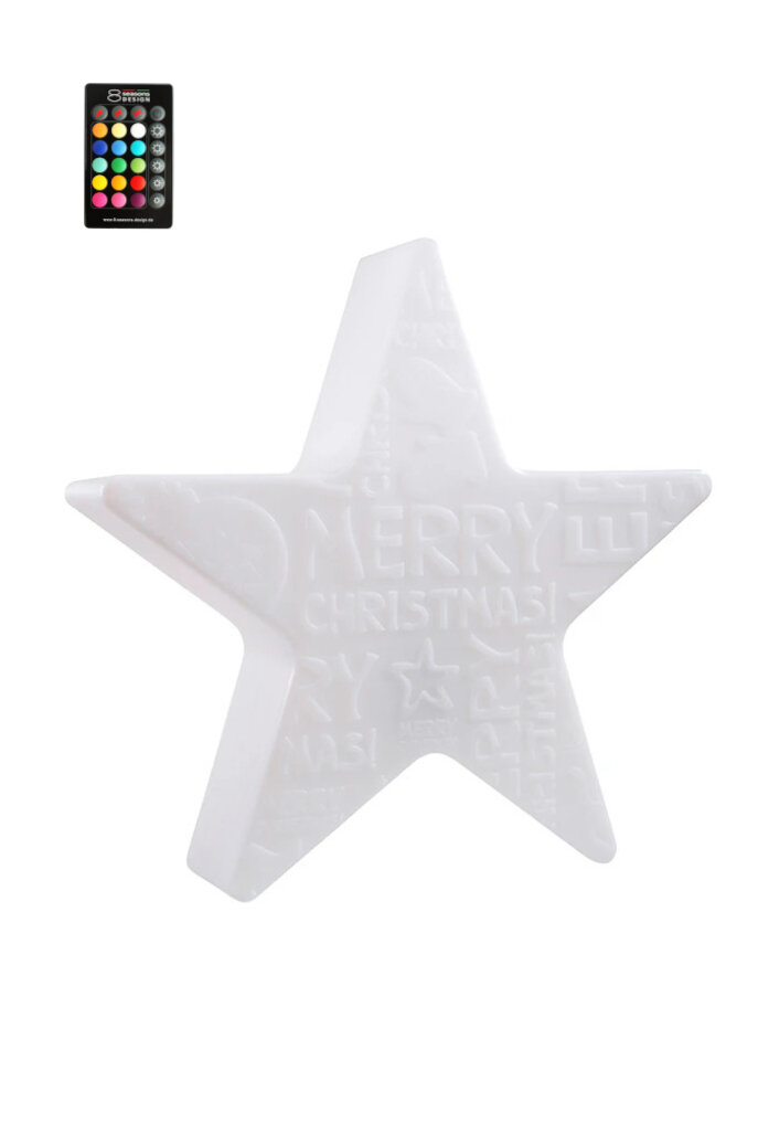 8 Seasons Design Dekoleuchte Shining Star Merry Christmas LED RGB weiß 60 cm 8 Seasons Design Dekoleuchte Shining Star Merry Christmas LED RGB weiß 60 cm von 8 seasons design