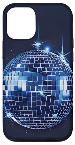 Hülle für iPhone 12/12 Pro 70er & 80er Jahre, Discokugel | Retro 1970er & 1980er Jahre Ästhetik von 80's & 70's Themed & Seventies Eighties Designs