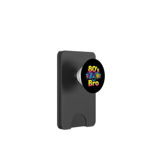 80er Jahre Bro 80er Jahre Retro PopSockets PopWallet für MagSafe von 80er Jahre Retro-Designs