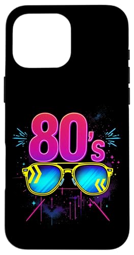 80er Jahre Retro Hülle für iPhone 16 Pro Max von 80er Jahre Retro-Designs