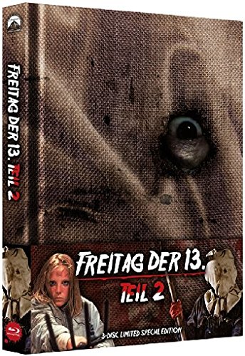 Freitag, der 13. - Teil 2 - Uncut/Mediabook (+ DVD) (+ Bonus-DVD) [Blu-ray] [Limited Edition] von 84 Entertainment