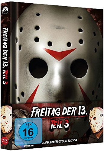 Freitag, der 13. Teil 3 (Uncut) (+ Mediabook + DVD) [Blu-ray] von 84 Entertainment