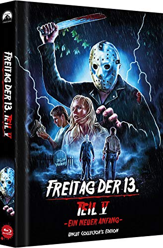 Freitag, der 13. - Teil 5: Ein neuer Anfang - Collector's Edition - limitiertes Mediabook auf 500 Stück (Cover D) [Blu-ray] von 84 Entertainment