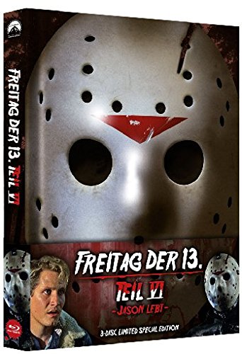 Freitag, der 13. - Teil 6: Jason lebt - Uncut - Mediabook (+ DVD) (+ Bonus-DVD) [Blu-ray] von 84 Entertainment