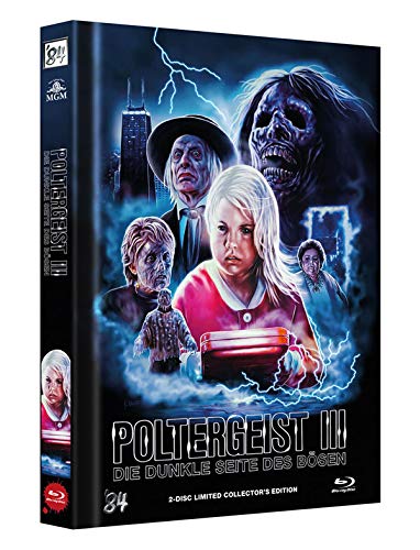 Poltergeist 3 - Die dunkle Seite des Bösen - 2-Disc Limited Collector's Edition - Uncut - Mediabook, Cover C (+ DVD) [Blu-ray] von 84 Entertainment