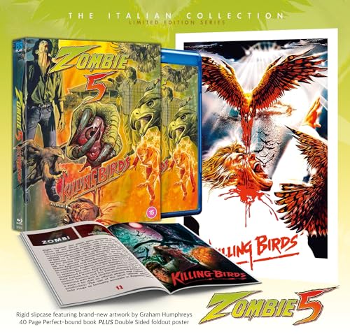 Zombi 5 - Killing Birds - DELUXE COLLECTOR'S EDITION [Blu-ray] [2021] [Region A & B & C] von 88 Films