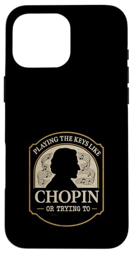 Klassisches Pianisten-Klavierleben, Musikaufführung, Geschenk, Chopin Hülle für iPhone 16 Pro Max von 88 Keys Classical Music Recital Season Piano Gift