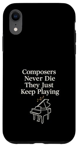 Klassisches Pianisten-Klavierleben, Musikaufführung, Geschenk, Chopin Hülle für iPhone XR Klassisches Pianisten-Klavierleben, Musikaufführung, Geschenk, Chopin Hülle für iPhone XR von 88 Keys Classical Music Recital Season Piano Gift