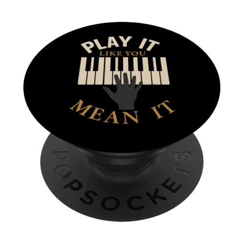 Klassisches Pianisten-Klavierleben, Musikaufführung, Geschenk, Chopin PopSockets Klebender PopGrip Klassisches Pianisten-Klavierleben, Musikaufführung, Geschenk, Chopin PopSockets Klebender PopGrip von 88 Keys Classical Music Recital Season Piano Gift