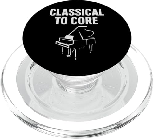 Klassisches Pianisten-Klavierleben, Musikaufführung, Geschenk, Chopin PopSockets PopGrip für MagSafe Klassisches Pianisten-Klavierleben, Musikaufführung, Geschenk, Chopin PopSockets PopGrip für MagSafe von 88 Keys Classical Music Recital Season Piano Gift