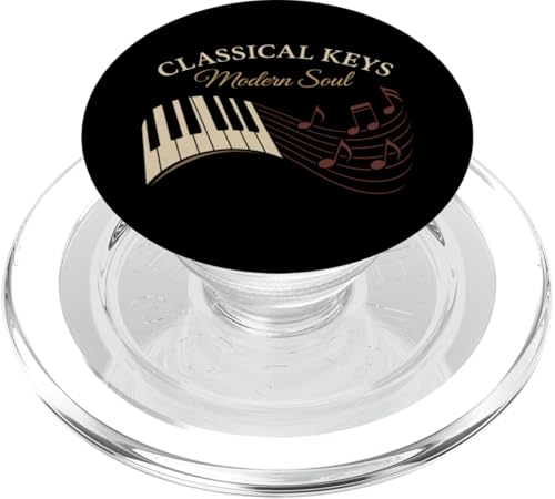 Klassisches Pianisten-Klavierleben, Musikaufführung, Geschenk, Chopin PopSockets PopGrip für MagSafe Klassisches Pianisten-Klavierleben, Musikaufführung, Geschenk, Chopin PopSockets PopGrip für MagSafe von 88 Keys Classical Music Recital Season Piano Gift