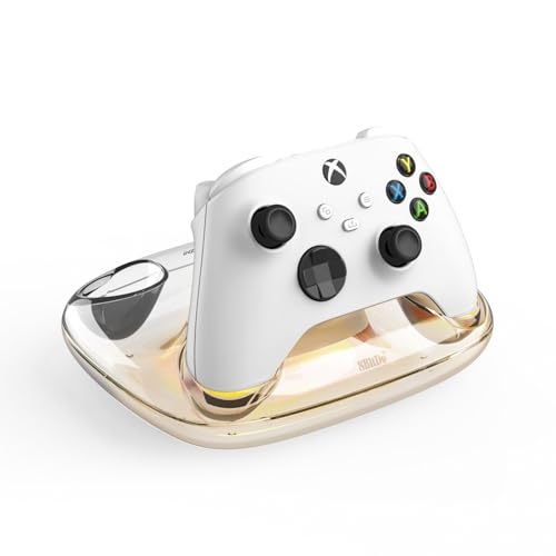 8BitDo Dual Charging Dock For Xbox Wireless Controllers White. EU PLUG POWER ADAPTER, BATTERIES INCLUDED von 8bitdo