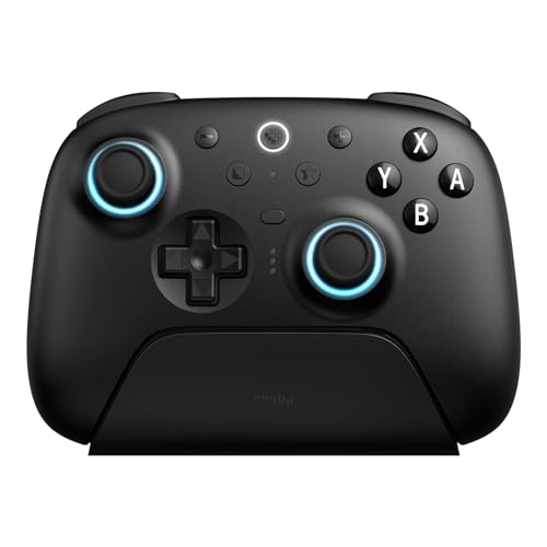 8BitDo Ultimate 2 Bluetooth Controller for Switch & Windows PC, Switch Pro Controller with TMR Joysticks, Switchable Hall Effect/Tactile Triggers, Vibration and Motion Control, RGB Fire Ring, Black 8BitDo Ultimate 2 Bluetooth Controller for Switch & Windows PC, Switch Pro Controller with TMR Joysticks, Switchable Hall Effect/Tactile Triggers, Vibration and Motion Control, RGB Fire Ring, Black von 8bitdo