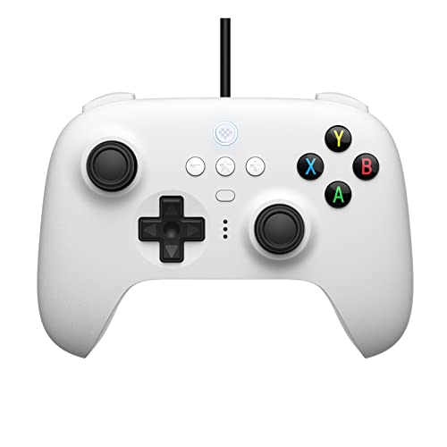 8BitDo Ultimate Wired Controller for Switch, Windows and Android - White von 8bitdo