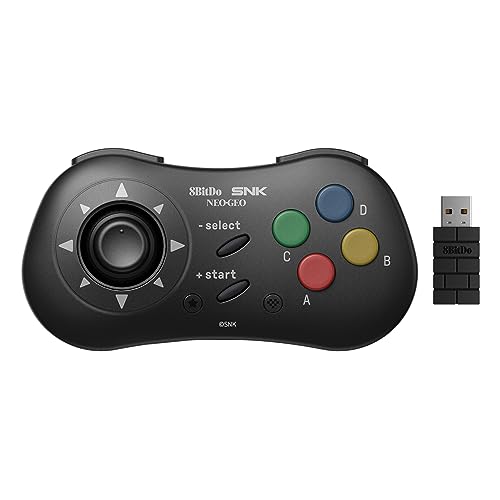 8BitDo: NEOGEO Wireless Controller - Black (PC/Mobile/NEOGEO Mini) von 8bitdo