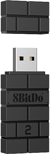 8BitDo: Wireless USB Adapter 2 - Black (PS4/PS5/PC/Switch/Xbox Series S/X/Xbox One/Wii) von 8bitdo