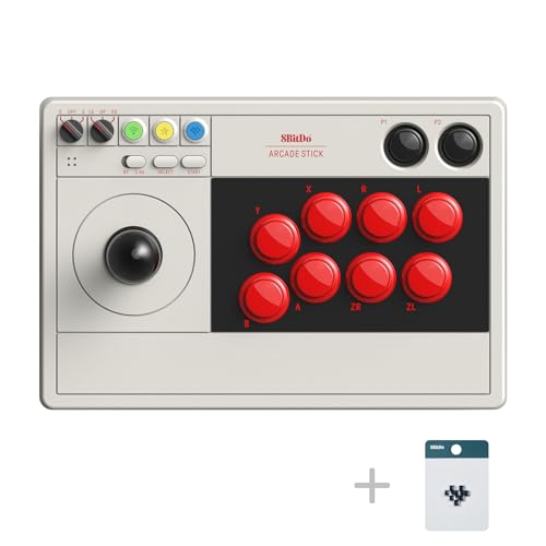 8Bitdo Bluetooth Arcade Stick For Nintendo Switch & Windows - Nintendo Switch [ von 8bitdo