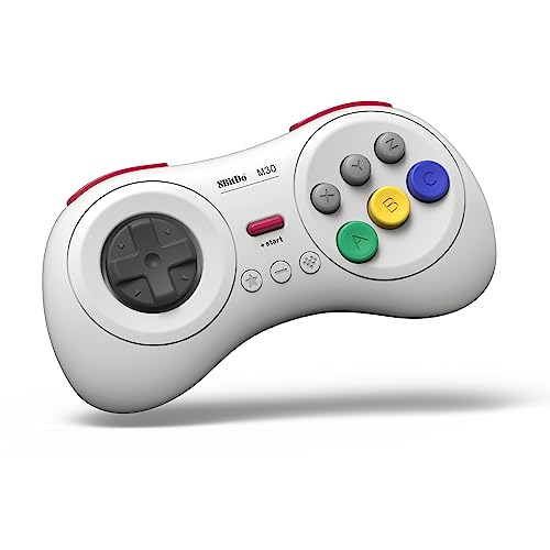 8Bitdo M30 Bluetooth Controller for Switch, Windows and Android, 6-Button Layout for SEGA’s Classic Games von 8bitdo
