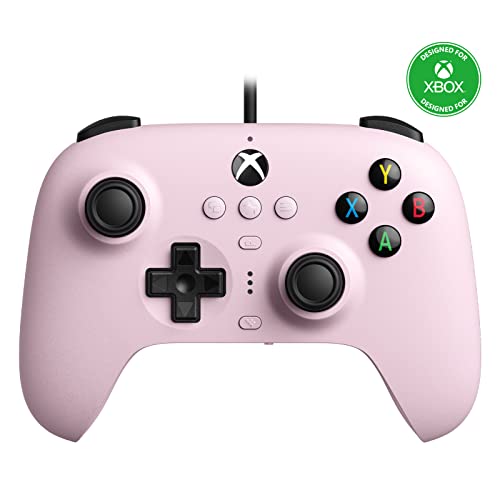 8Bitdo Ultimate Wired Controller for Xbox Series X, Xbox Series S, Xbox One, Windows 10 & Windows 11 (Pink) (Xbox Series X) von 8bitdo
