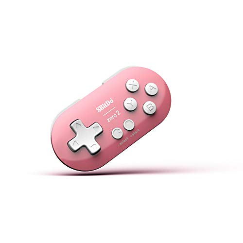 8Bitdo Zero 2 Bluetooth Gamepad For Switchpcmacosandroid (Pink Edition) [ von 8bitdo