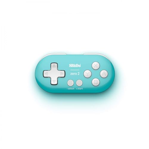 8Bitdo Zero 2 Bluetooth Gamepad For Switchpcmacosandroid (Turquoise Edition) [ von 8bitdo