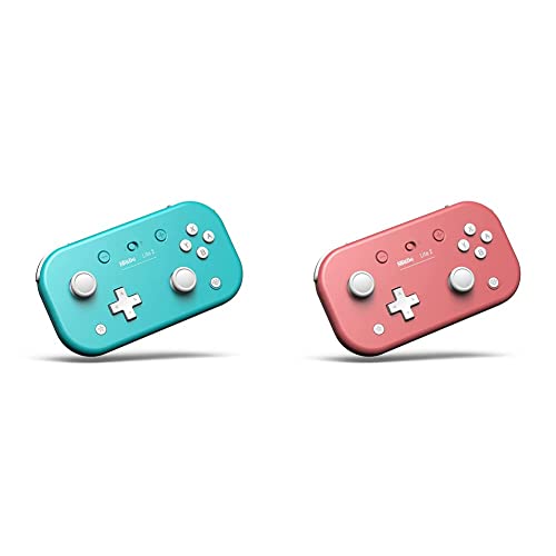 8bitdo Lite 2 BT Gamepad Turquoise (Switch, Android, Raspberry Pi) & Lite 2 BT Gamepad Pink (Switch, Android, Raspberry Pi) von 8bitdo