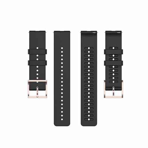 Silikon Sport Armband Kompatibel mit POLAR Vantage M2/POLAR GRIT X/POLAR Vantage M 22 mm,Verstellbare Uhrenarmbänder Ersatzbänder Armband Sport Ersatzarmband Sportarmband Ersatz Band (A, 22x2cm) von 95sCloud-1